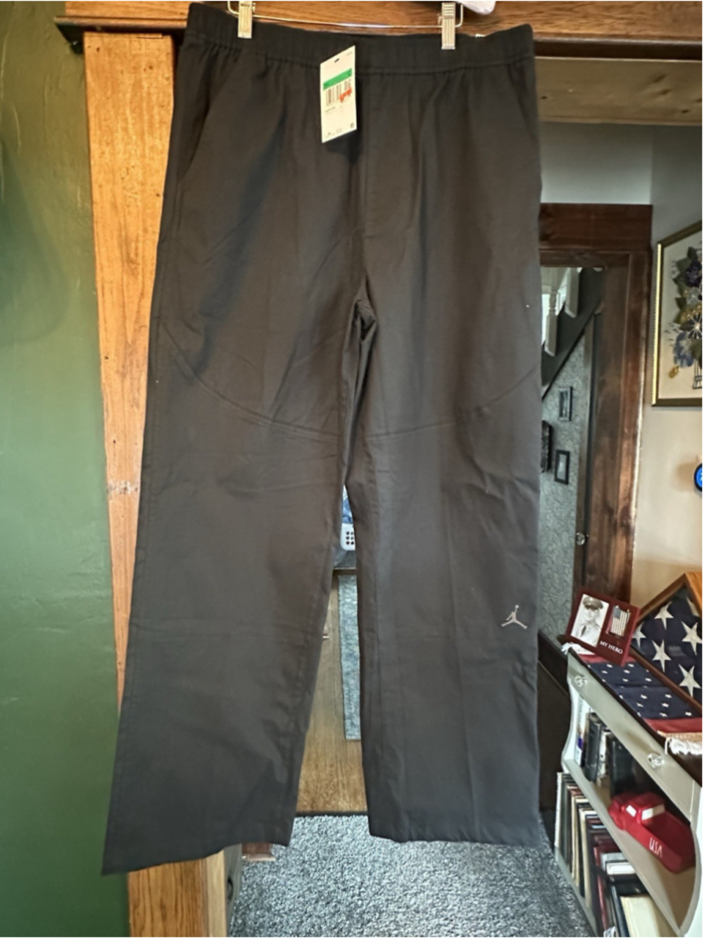NWT Jordan Sport JAM Men's Woven Warm Up Pants Black Jumpman XL HF9890-010